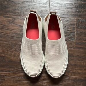 Ryka Surround Fit White Slip-On Loafers